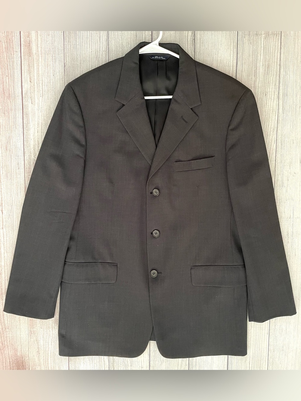 Brooks Brothers Dark Grey Suit Jacket Blazer 42RG